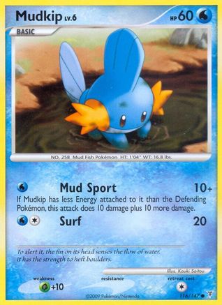 [PKM-C] Mudkip (116/147) [Platinum: Supreme Victors]