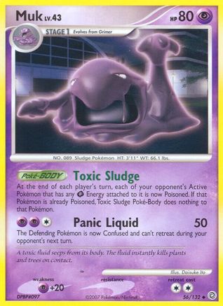 [PKM] Muk (56/132) [Diamond & Pearl: Secret Wonders]