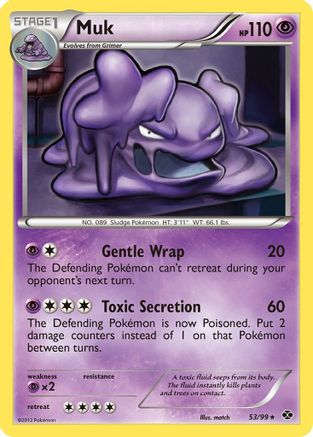 [PKM-R] Muk (53/99) [Black & White: Next Destinies]