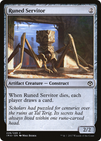{C} Runed Servitor [Iconic Masters][IMA 226]