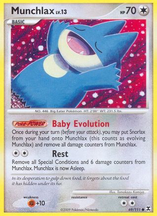 [PKM] Munchlax (69/111) [Platinum: Rising Rivals]
