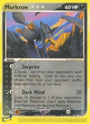 [PKM] Murkrow (47/100) [EX: Sandstorm]