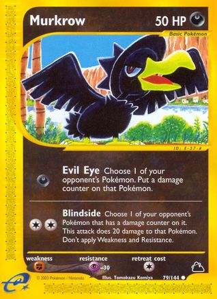 [PKM] Murkrow (79/144) [Skyridge]