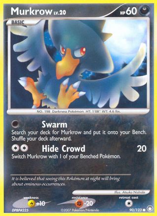 [PKM-C] Murkrow (90/123) [Diamond & Pearl: Mysterious Treasures]