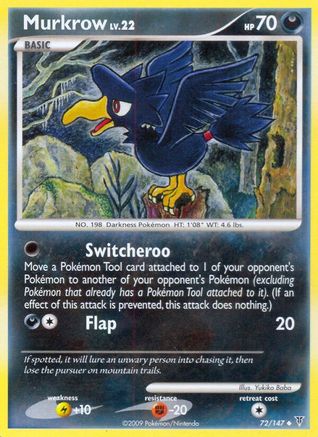 [PKM] Murkrow (72/147) [Platinum: Supreme Victors]