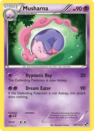 [PKM-R] Musharna (49/114) [Black & White: Base Set]