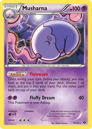 [PKM] Musharna (59/99) [Black & White: Next Destinies]