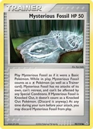 [TR] Mysterious Fossil (92/110) (Stamped) [EX: Holon Phantoms]