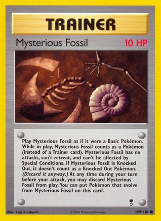 [PKM] Mysterious Fossil (109/110) [Legendary Collection]