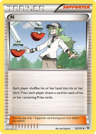 [PKM] N (92/101) [Black & White: Noble Victories]