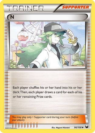[PKM] N (96/108) [Black & White: Dark Explorers]