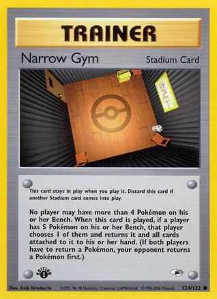 [TR] Narrow Gym (124/132) [Gym Heroes 1st Edition]