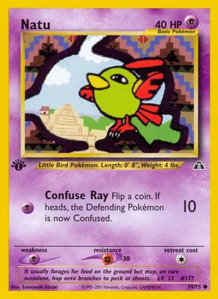 [PKM] Natu (59/75) [Neo Discovery 1st Edition]