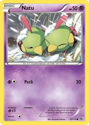 [PKM] Natu (55/113) [Black & White: Legendary Treasures]