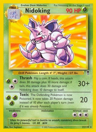 [PKM] Nidoking (31/110) [Legendary Collection]