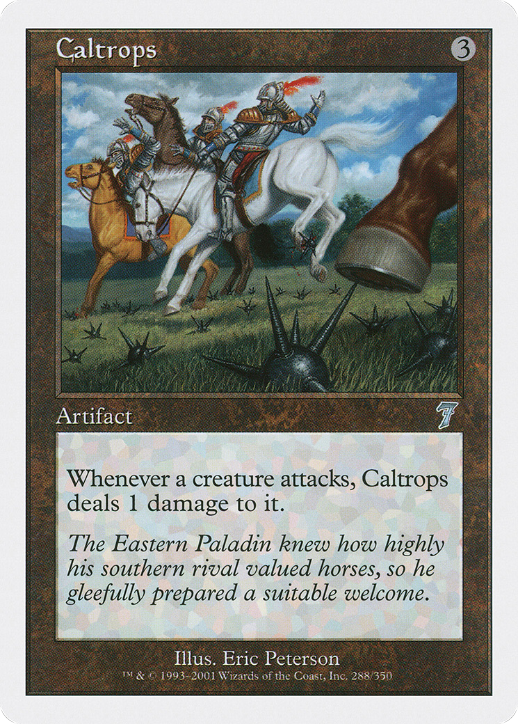 {C} Caltrops [Seventh Edition][7ED 288]