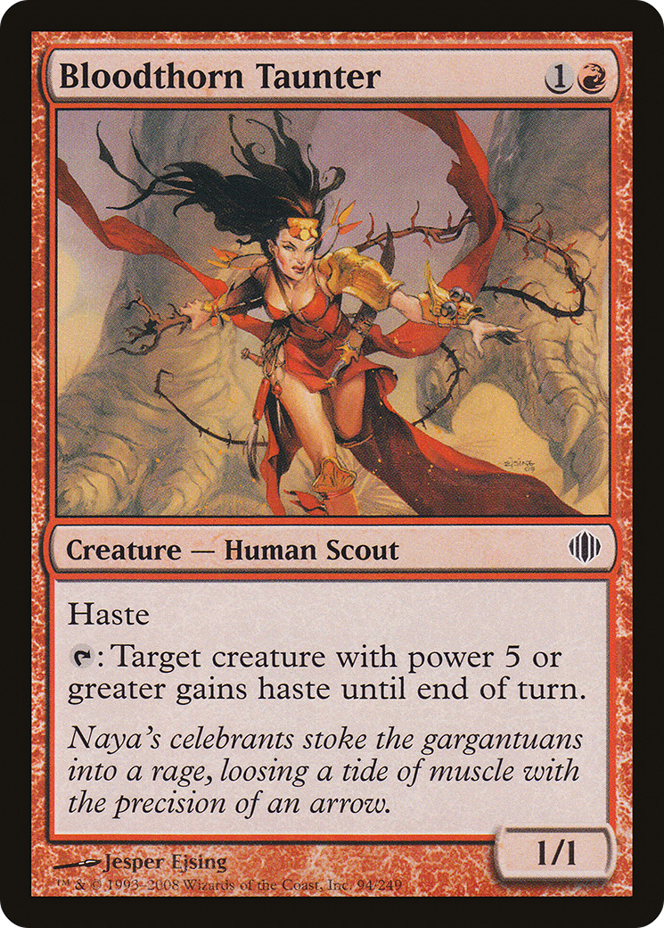 {C} Bloodthorn Taunter [Shards of Alara][ALA 094]