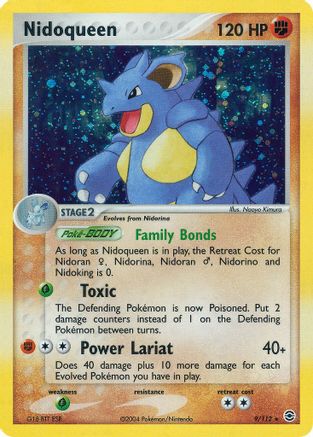 [PKM] Nidoqueen (9/112) [EX: FireRed & LeafGreen]