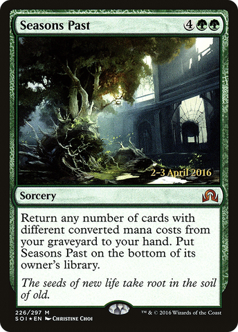 {R} Seasons Past [Shadows over Innistrad Prerelease Promos][PR SOI 226]