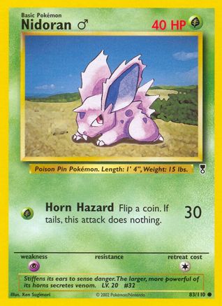 [PKM] Nidoran (83/110) (Male) [Legendary Collection]