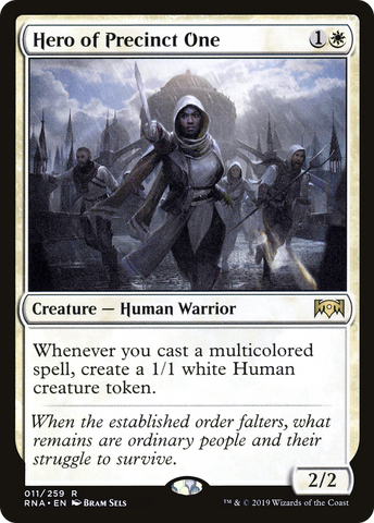 {R} Hero of Precinct One [Ravnica Allegiance][RNA 011]