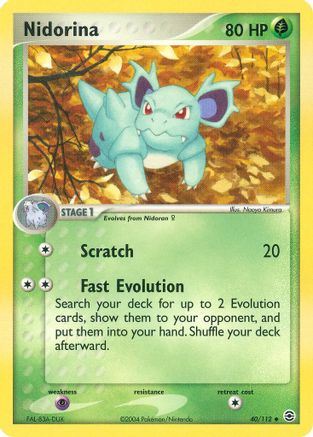 [PKM] Nidorina (40/112) [EX: FireRed & LeafGreen]