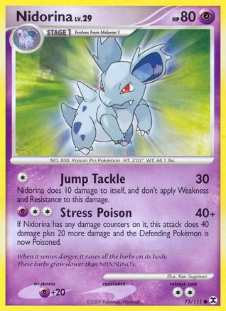 [PKM] Nidorina (73/111) [Platinum: Rising Rivals]
