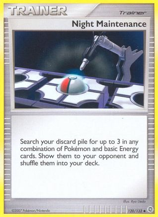 [PKM] Night Maintenance (120/132) [Diamond & Pearl: Secret Wonders]