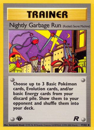 [PKM] Nightly Garbage Run (77/82) [Team Rocket 1st Edition]