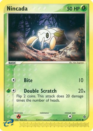 [PKM] Nincada (67/97) [EX: Dragon]