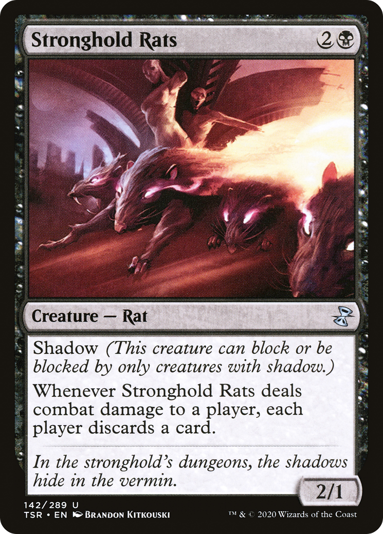 {C} Stronghold Rats [Time Spiral Remastered][TSR 142]