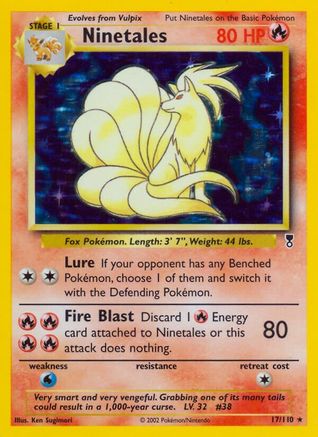 [PKM-R] Ninetales (17/110) [Legendary Collection]