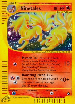 [PKM] Ninetales (H19/H32) [Aquapolis]