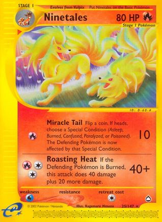 [PKM] Ninetales (25/147) [Aquapolis]