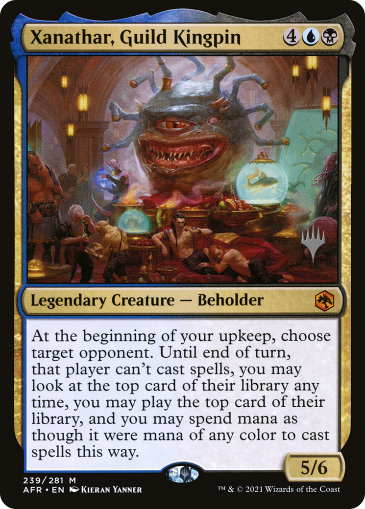 {R} Xanathar, Guild Kingpin (Promo Pack) [Dungeons & Dragons: Adventures in the Forgotten Realms Promos][PP AFR 239]