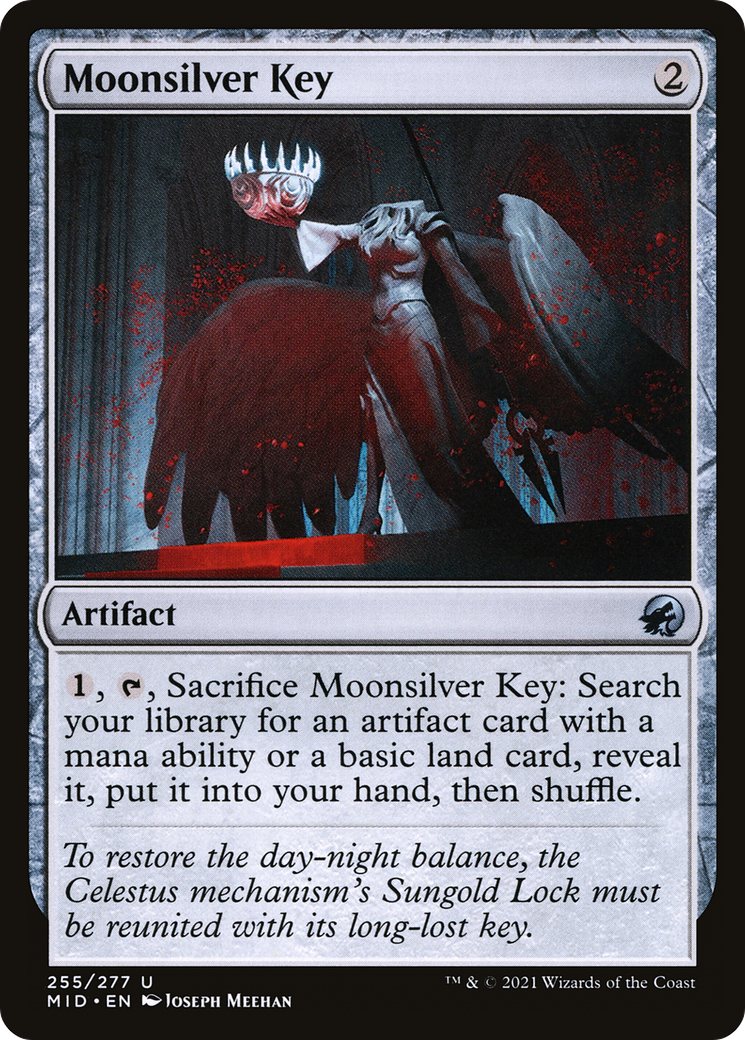 {C} Moonsilver Key [Innistrad: Midnight Hunt][MID 255]