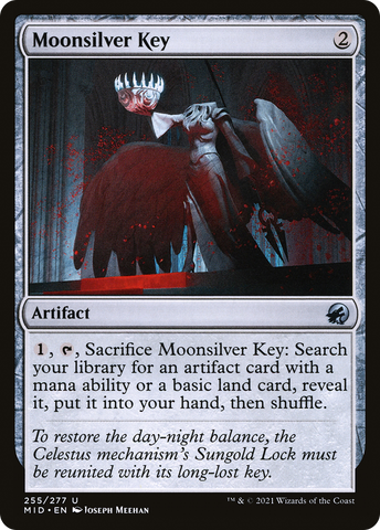 {C} Moonsilver Key [Innistrad: Midnight Hunt][MID 255]