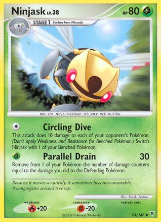 [PKM] Ninjask (73/147) [Platinum: Supreme Victors]