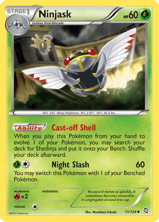 [PKM] Ninjask (11/124) [Black & White: Dragons Exalted]