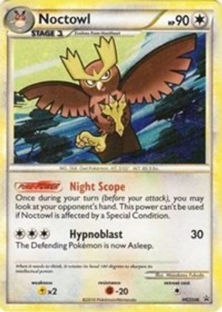 [PKM] Noctowl (HGSS06) [HeartGold & SoulSilver: Black Star Promos]