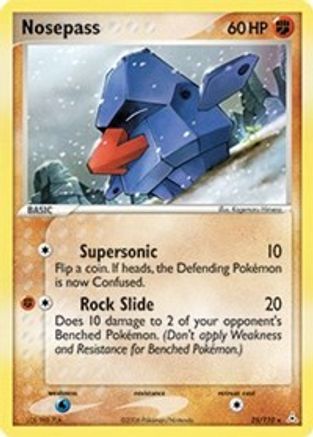 [PKM-R] Nosepass (25/110) (Stamped) [EX: Holon Phantoms]