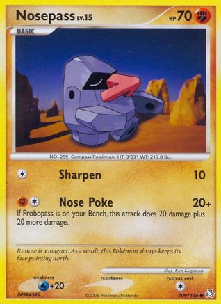 [PKM-C] Nosepass (109/146) [Diamond & Pearl: Legends Awakened]