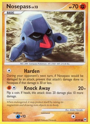 [PKM-C] Nosepass (69/99) [Platinum: Arceus]