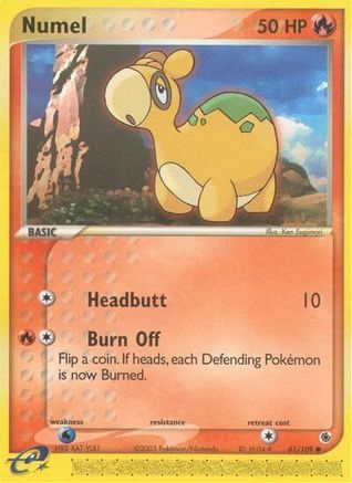 [PKM] Numel (61/109) [EX: Ruby & Sapphire]