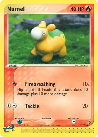 [PKM] Numel (69/97) [EX: Dragon]