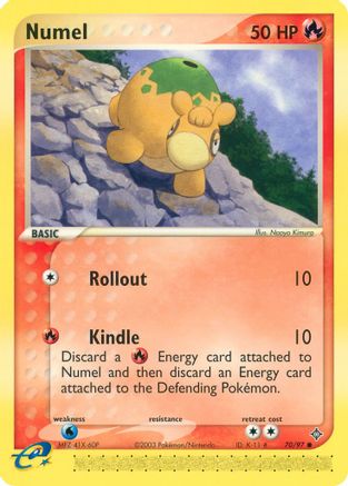 [PKM] Numel (70/97) [EX: Dragon]