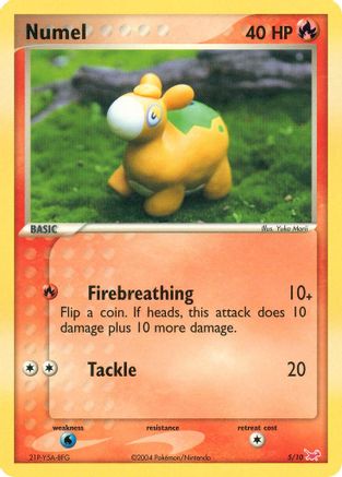 [PKM-R] Numel (5/10) [EX: Trainer Kit - Latias]