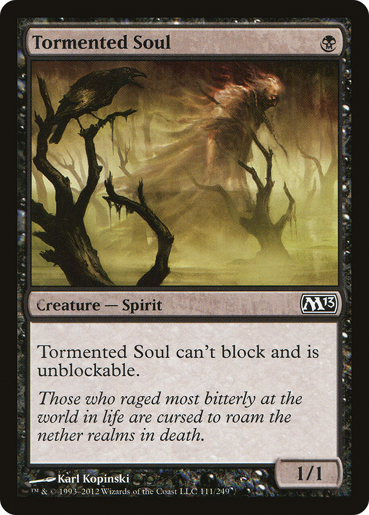 {C} Tormented Soul [Magic 2013][M13 111]