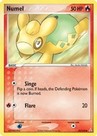 [PKM] Numel (72/110) (Stamped) [EX: Holon Phantoms]