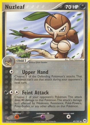 [PKM] Nuzleaf (45/101) [EX: Hidden Legends]
